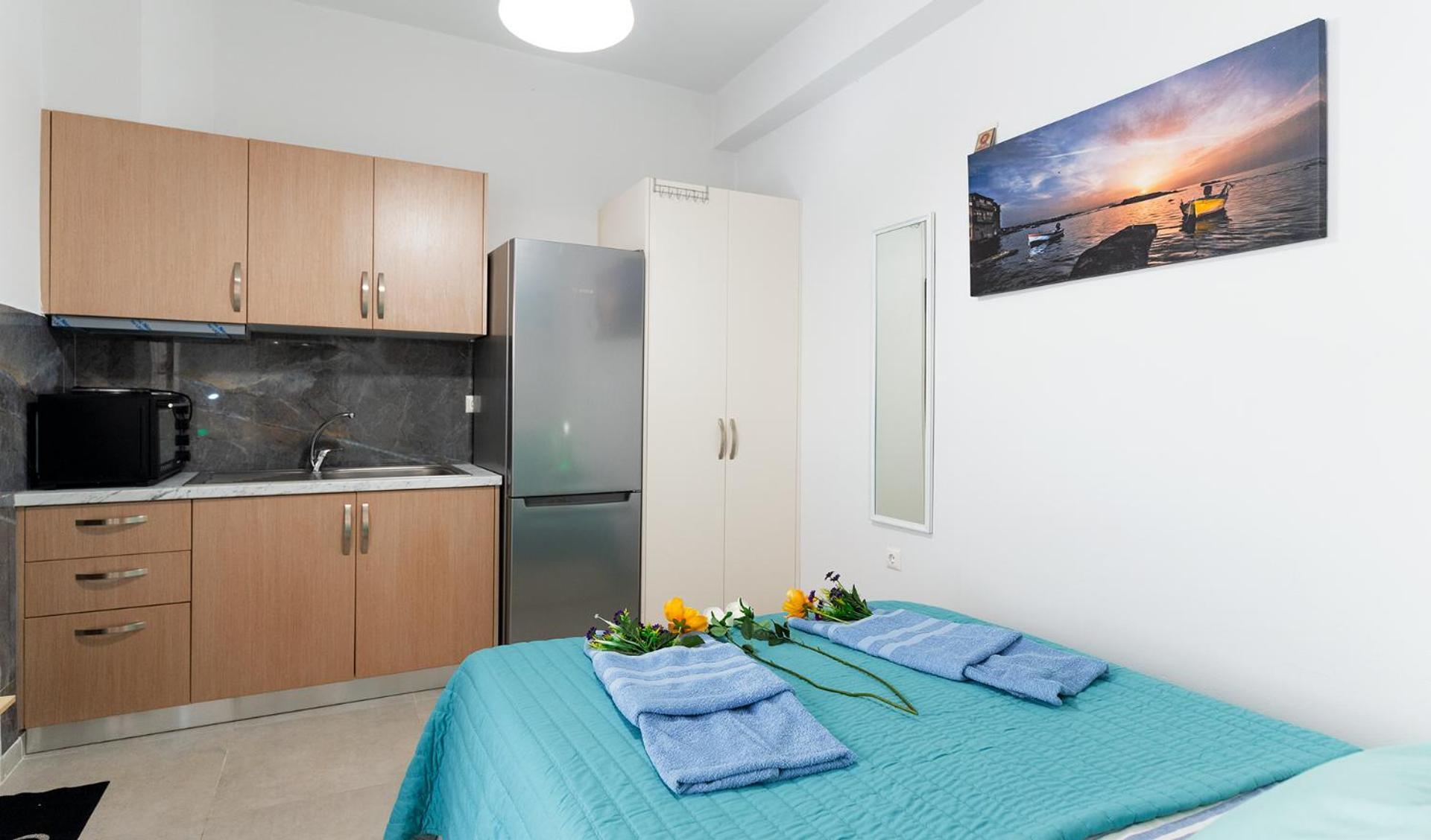 Apolafsi Apartments 2 New With Kitchen 하니아 외부 사진